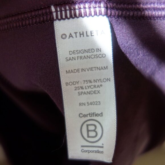 Athleta Elation Scallop Capri Size (XS Petite) Purple - Picture 13 of 13